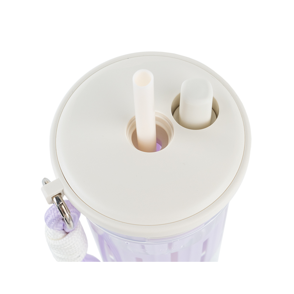 Пляшка для води Kite 650 мл, біло-ліловий (K25-1219-2) - зображення 3