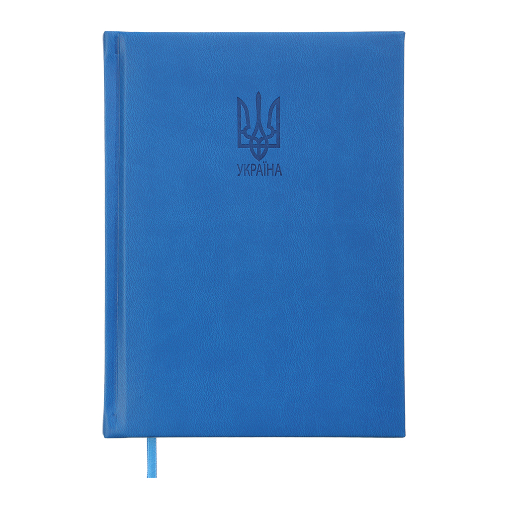 Тижневик Buromax датований 2026 HERALDRY, А5 світло-синій (BM.21128-02) - изображение 1