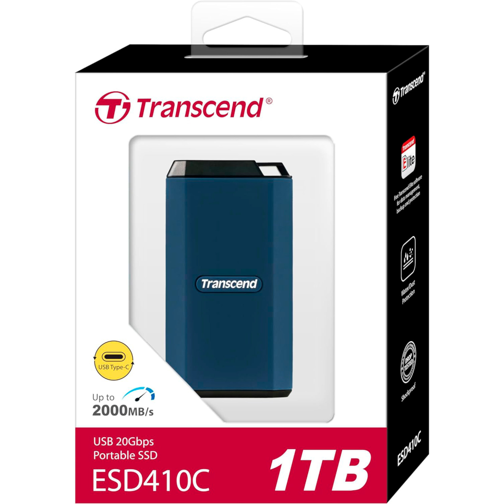 Накопичувач SSD USB Type-C 1TB ESD410C Transcend (TS1TESD410C) - зображення 5