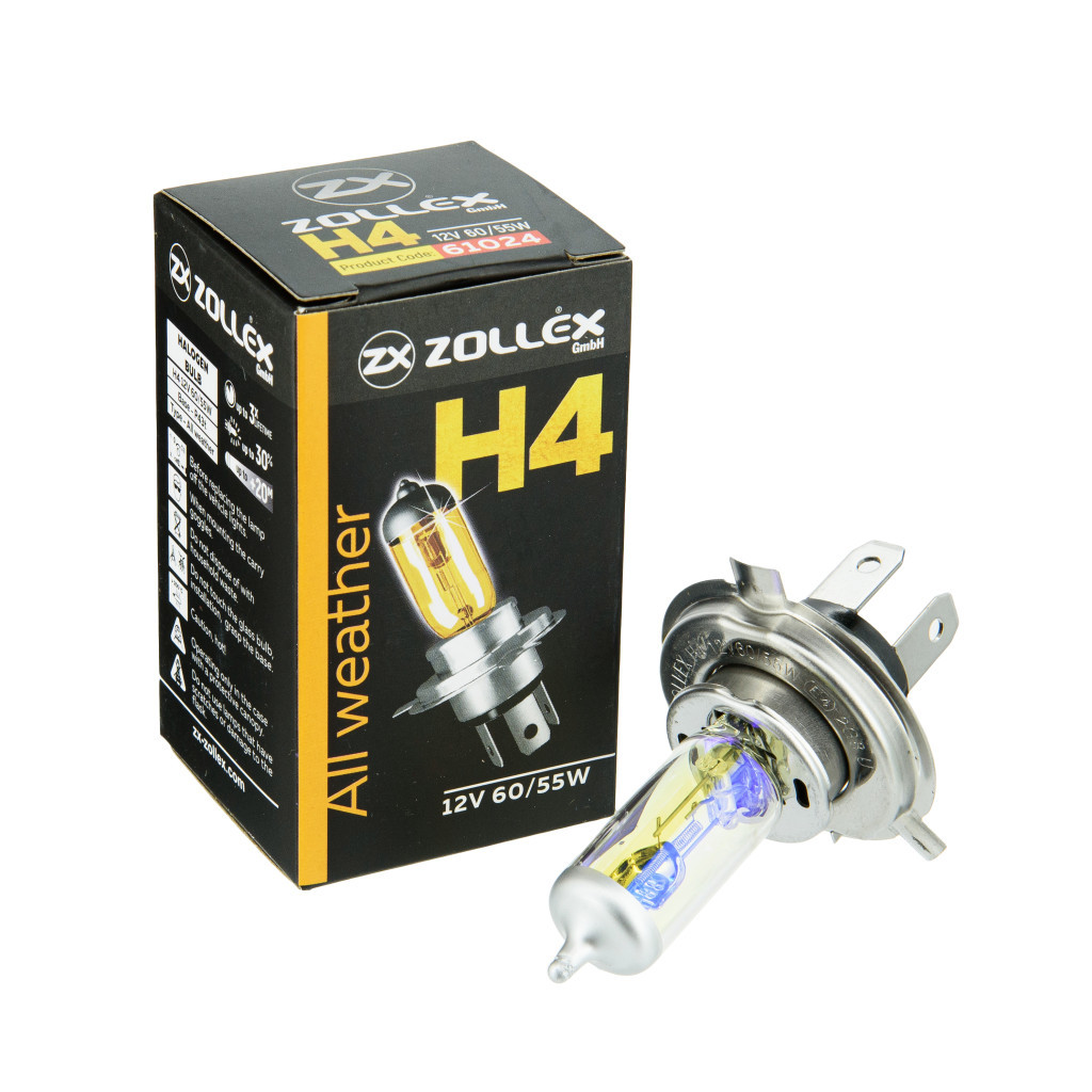 Автолампа Zollex H4 12V 60/55W All weather (2861024) - зображення 2