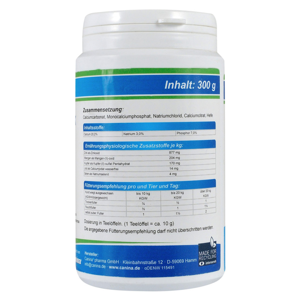 Вітаміни для собак Canina Welpenkalk (Pulver) Порошок для цуценят 300 г (4027565120703) - зображення 2