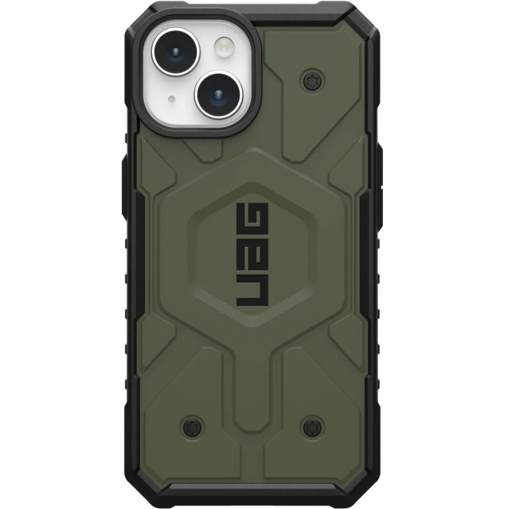 Чохол до мобільного телефона UAG Apple iPhone 15 Plus Pathfinder Magsafe, Olive Drab (114311117272) - зображення 1