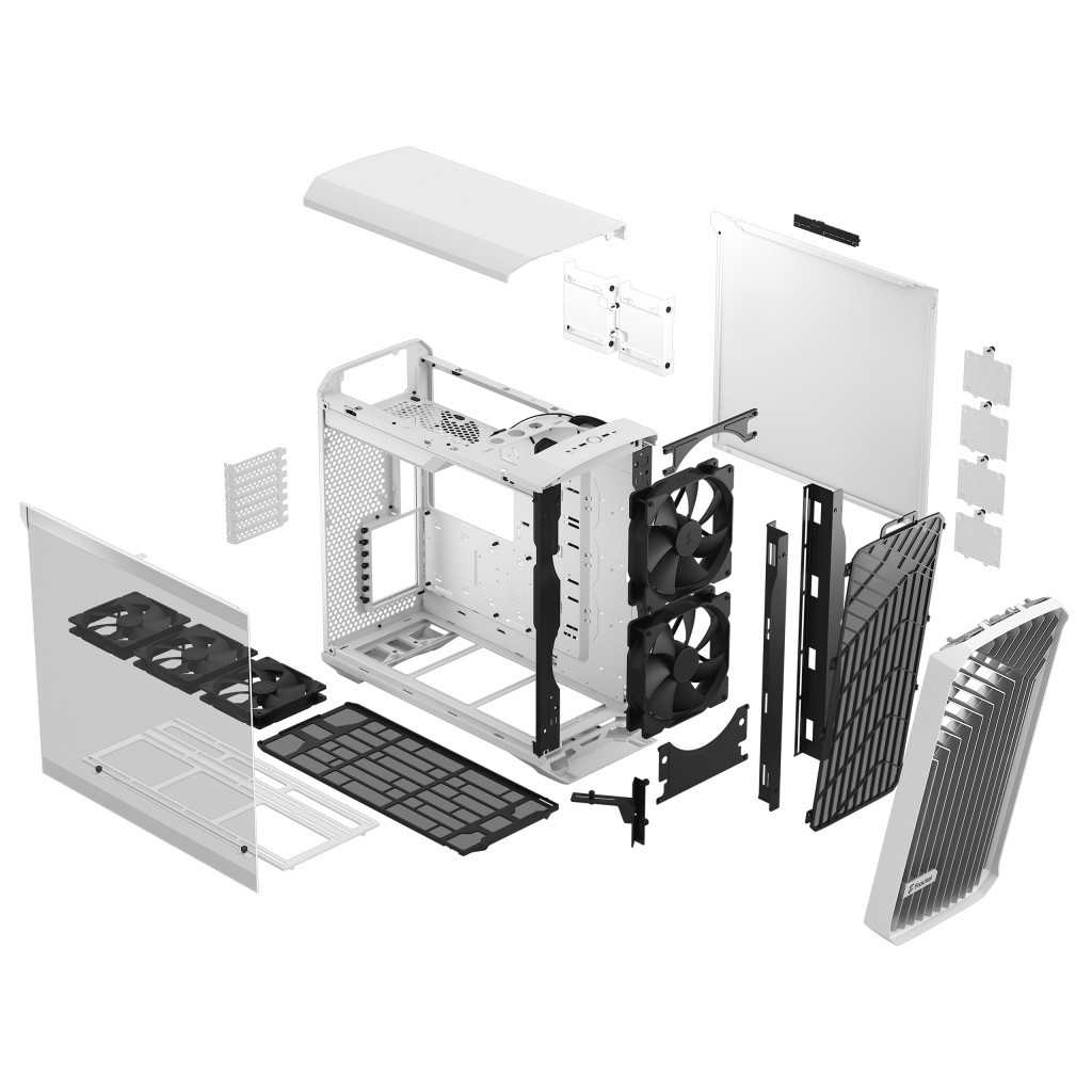 Корпус Fractal Design Torrent White TG Clear Tint (FD-C-TOR1A-03) - зображення 11