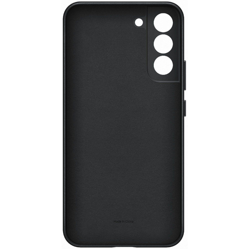 Чохол до мобільного телефона Samsung Leather Cover Galaxy S22 Plus Black (EF-VS906LBEGRU) - зображення 2