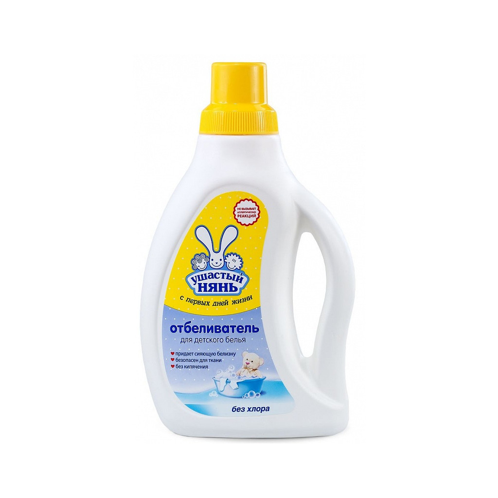 Відбілювач Ушастый нянь для дитячої білизни 750 мл (4600697050546) - изображение 1