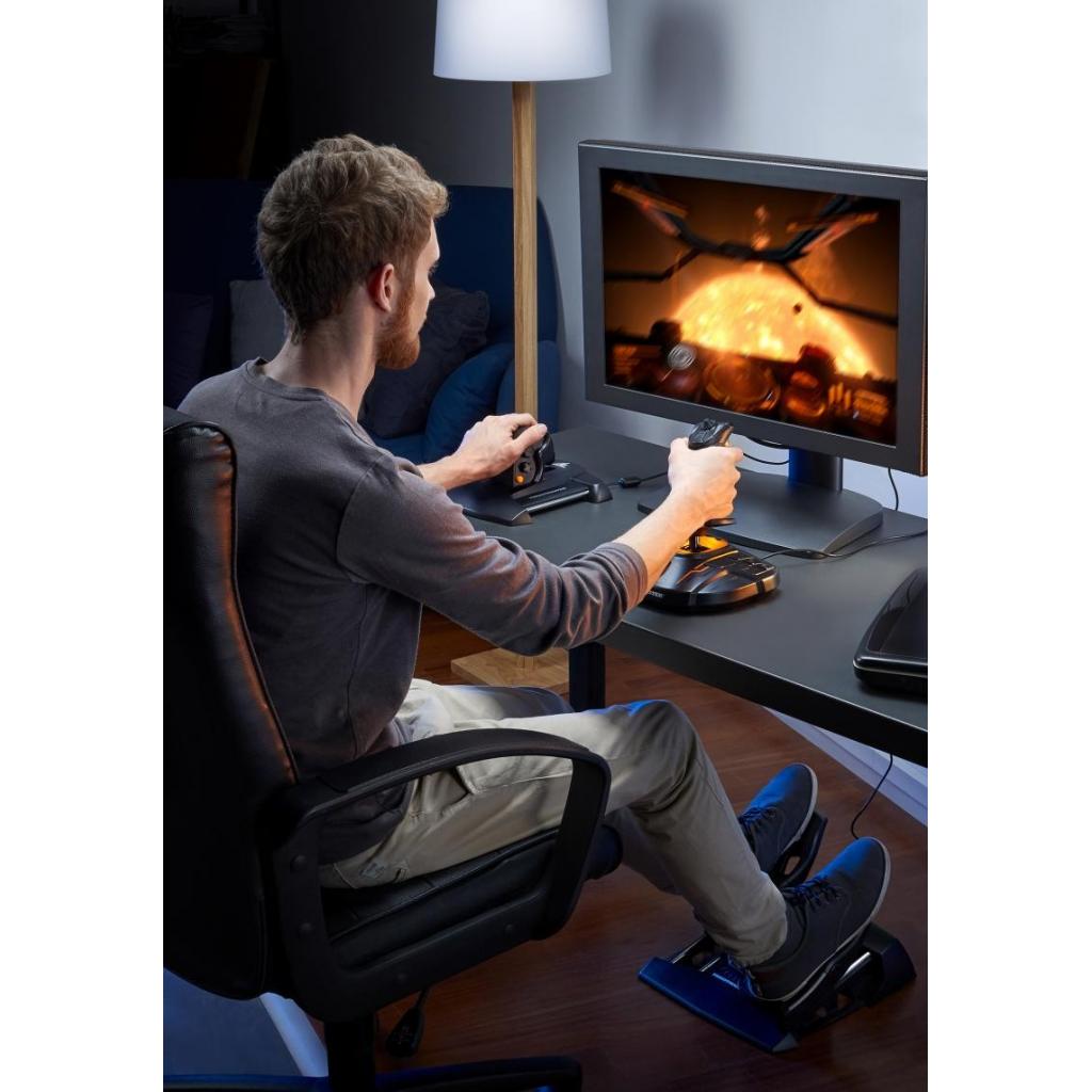 Джойстик ThrustMaster T.16000M FC Flight Pack Black/Orange (2960782) - зображення 7