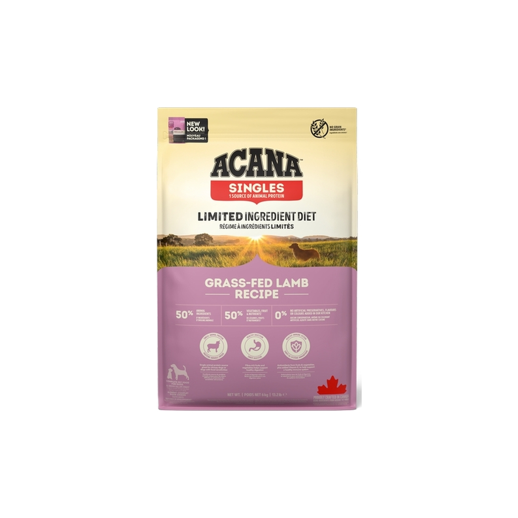 Сухий корм для собак ACANA Grass-Fed Lamb 6 кг (0064992570606) - зображення 1