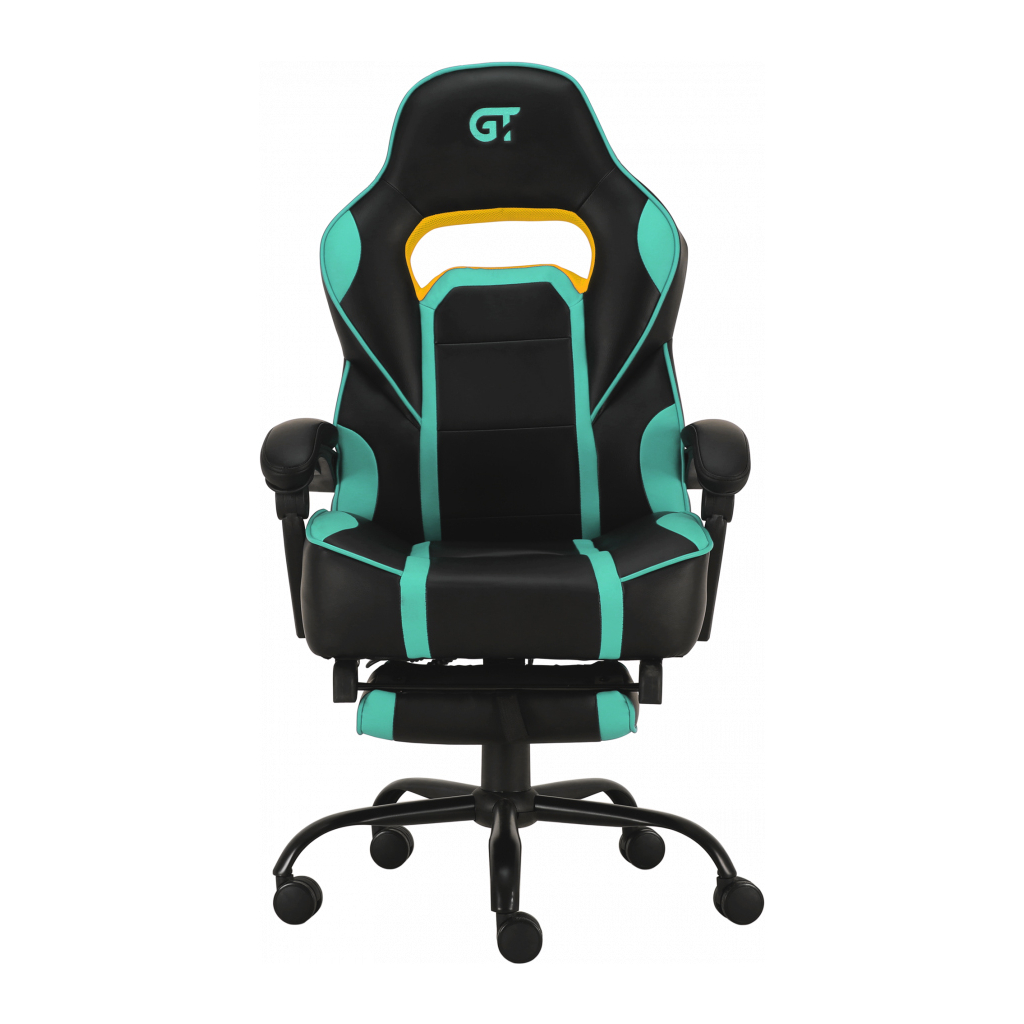 Крісло ігрове GT Racer X-2748 Black/Blue - зображення 2