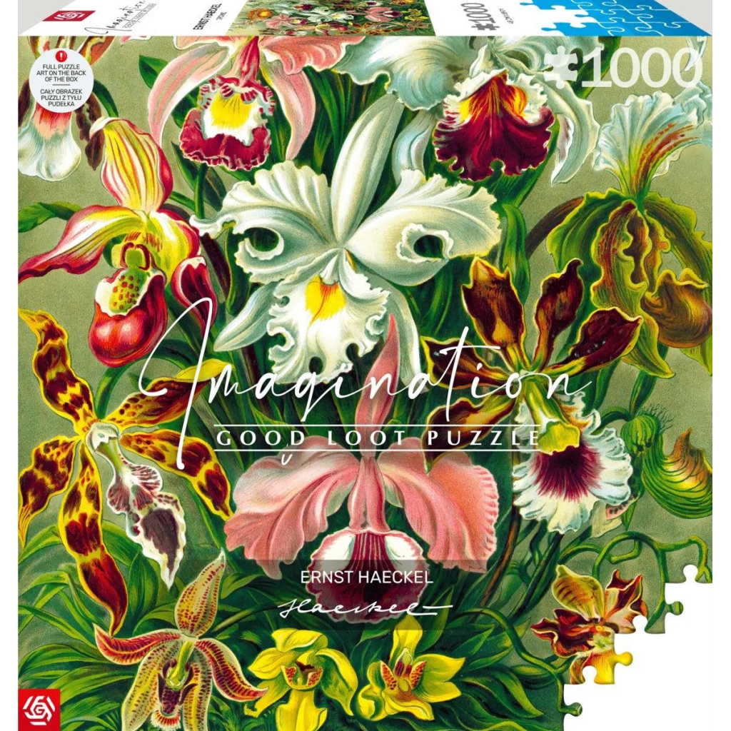 Пазл GoodLoot Imagination: Orchid Ernst Haeckel 1000 ел. (5908305247531) - picture 3
