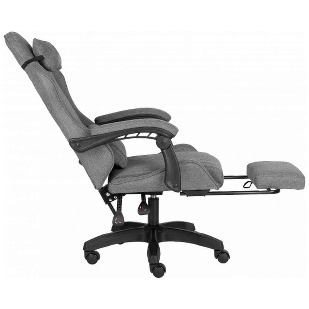 Крісло ігрове GT Racer X-2339 Black/Gray (X-2339 Fabric Black/Gray) - зображення 6