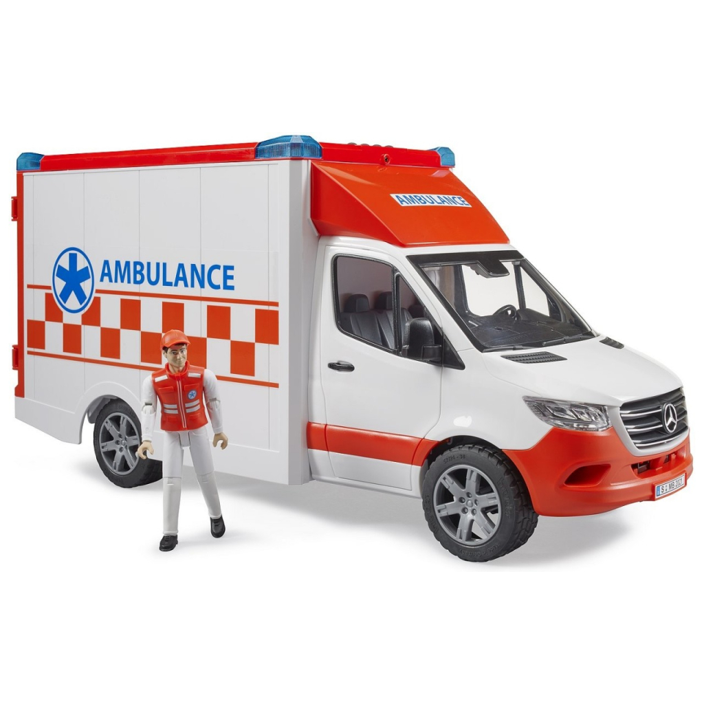 Спецтехніка Bruder МВ Sprinter Швидка допомога 1:16 (02676) - зображення 2