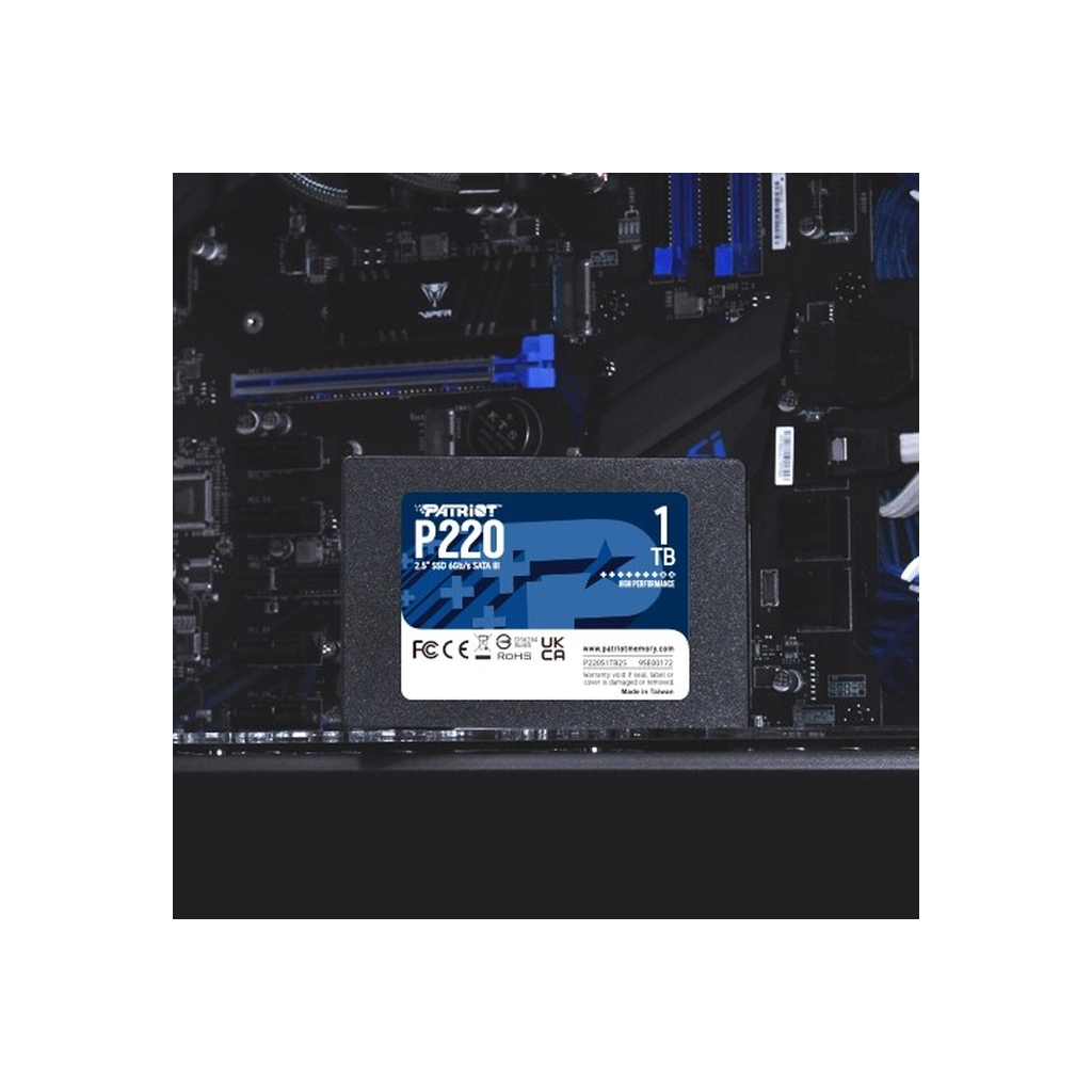 Накопичувач SSD 2.5" 1TB P220 Patriot (P220S1TB25) - зображення 5