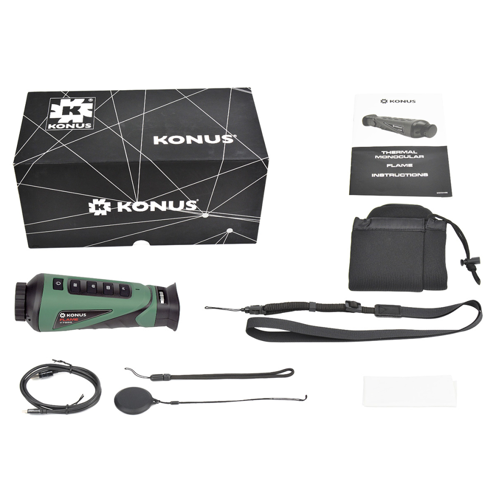 Монокуляр Konus Тепловізійний Flame 640x512 (7955) - изображение 10