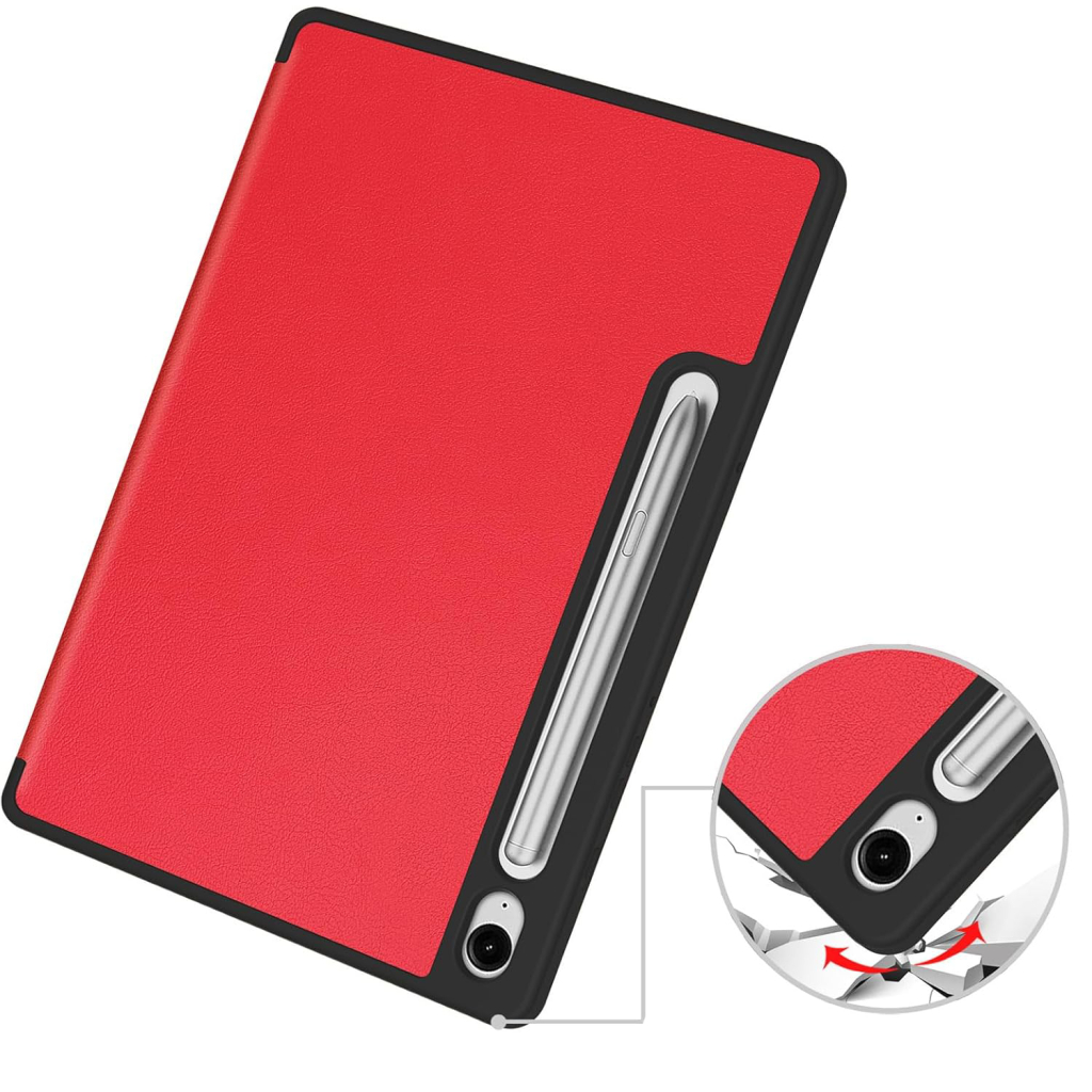 Чохол до планшета BeCover Flexible TPU Mate Samsung Tab S9 (SM-X710/SM-X716)/S9 FE (SM-X510/SM-X516B) 11.0" Red (712531) - зображення 5