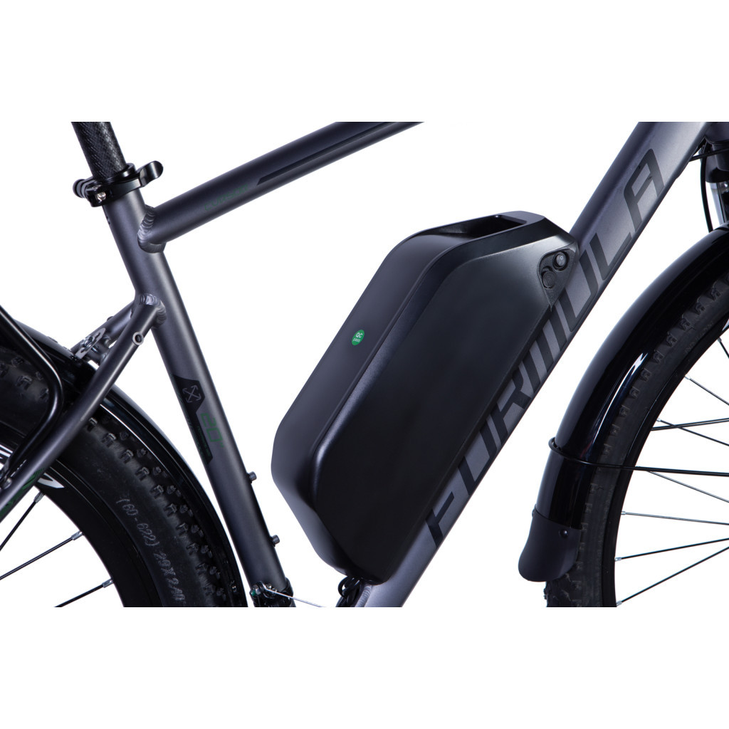 Електровелосипед Formula eCURSOR MAN AM 28" 20" 48B 17.5А*г AL 2024 Срiблястий (ELB-FR-28-012) - зображення 2