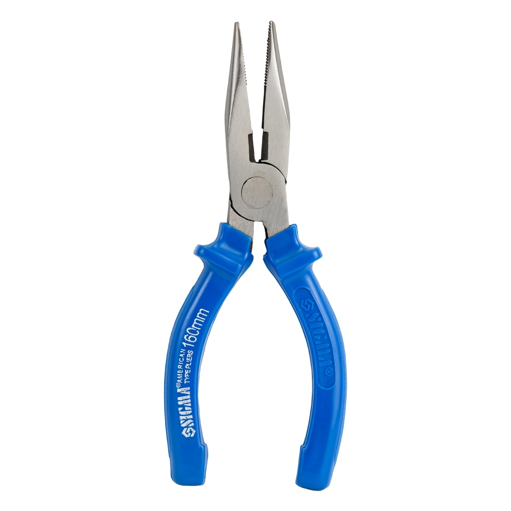 Плоскогубці Sigma довгогубці прямі 160мм сині (4357161) - изображение 2