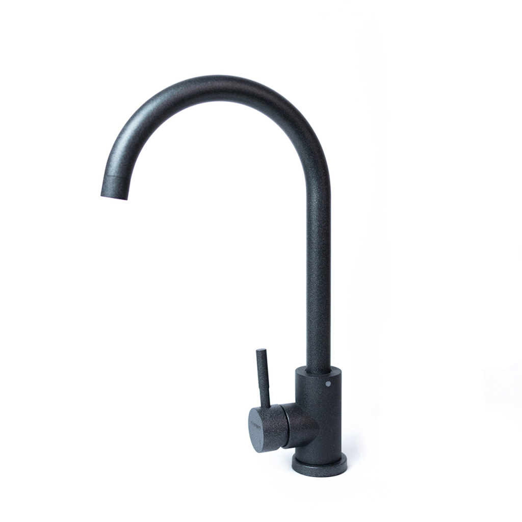 Мийка кухонна Adamant Horizon Medium графіт + змішувач та дозатор (4824296104513) - зображення 4