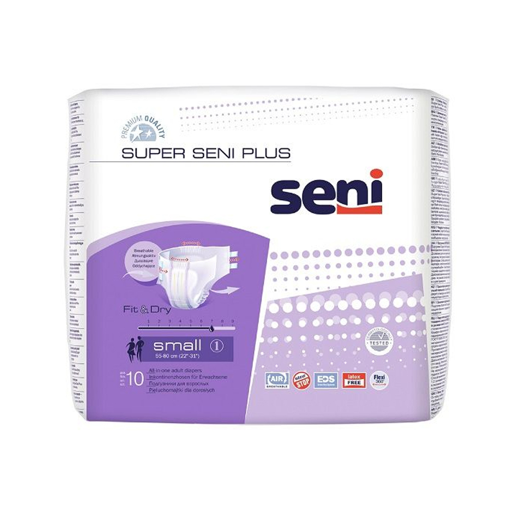 Підгузки для дорослих Seni Super Plus Small 10 шт (5900516691226) - зображення 1