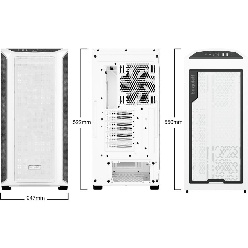 Корпус Be quiet! SHADOW BASE 800 DX White (BGW62) - зображення 11