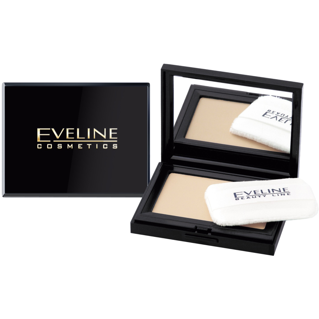 Пудра для обличчя Eveline Cosmetics Beaty Line 11 - Ivory (5901964019761) - зображення 1