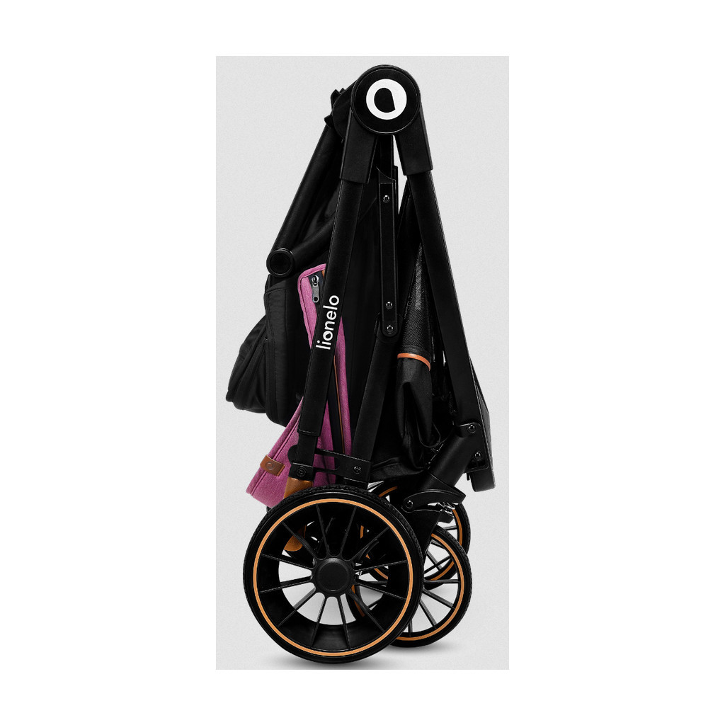 Коляска Lionelo 3 в 1 Riya Pink Violet (LO-RIYA 3IN1 PINK VIOLET) - зображення 4
