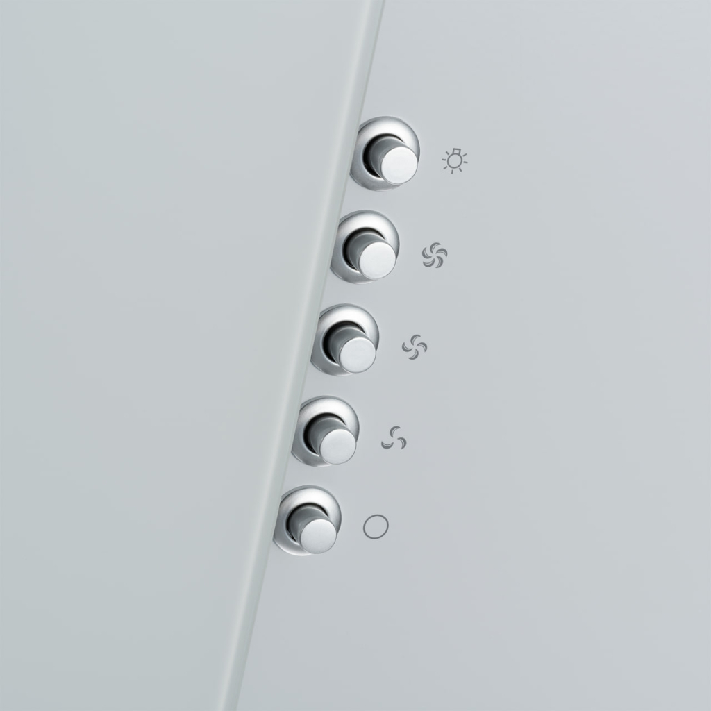 Витяжка кухонна Pyramida NVX 50 (800) B WH - зображення 5