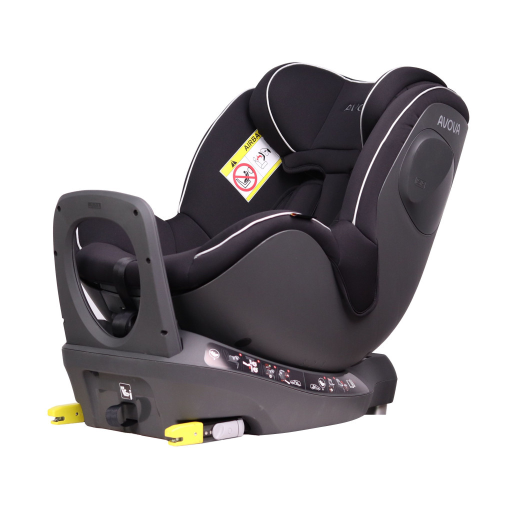 Автокрісло Avova Sperber-Fix i-Size 0-1 Pearl Black (4260621465015) - зображення 2