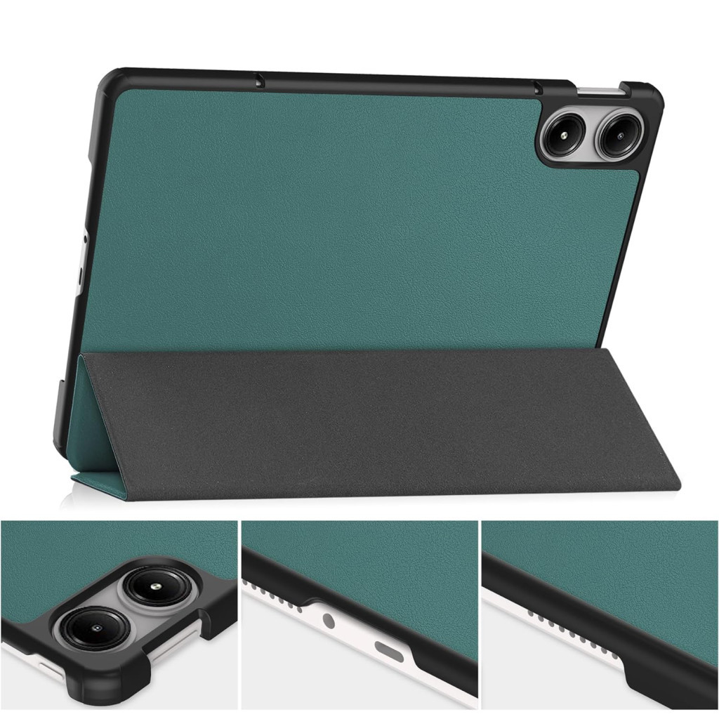 Чохол до планшета BeCover Smart Case Xiaomi Redmi Pad Pro 12.1'' Dark Green (711300) - зображення 5