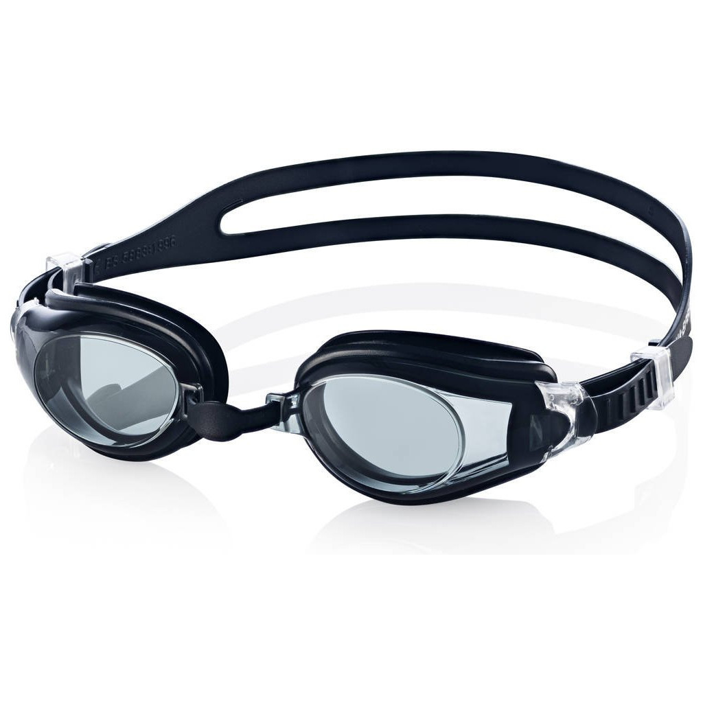 Окуляри для плавання Aqua Speed City 025-07 чорний OSFM (5908217635310) - зображення 1