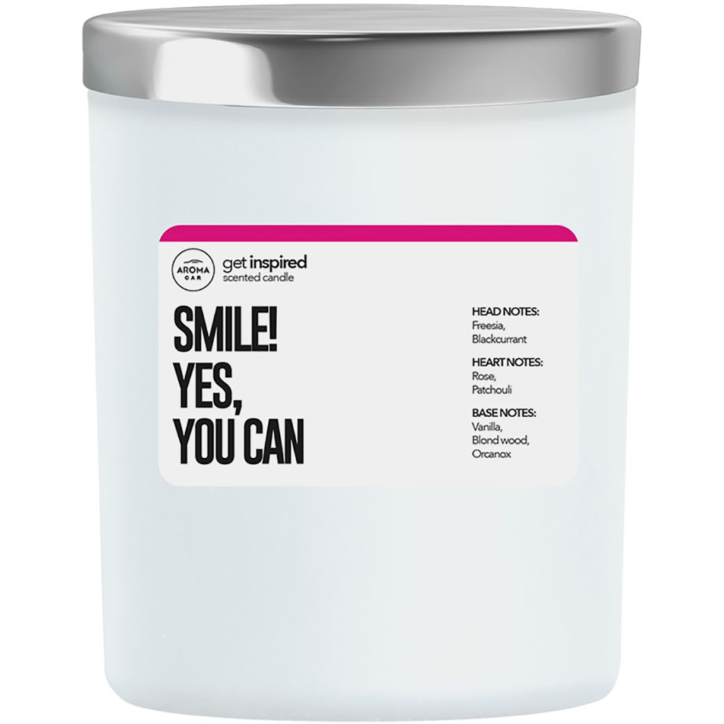 Ароматична свічка Aroma Home Get inspired 5 Princess Daisy 160 г (100445) - зображення 1