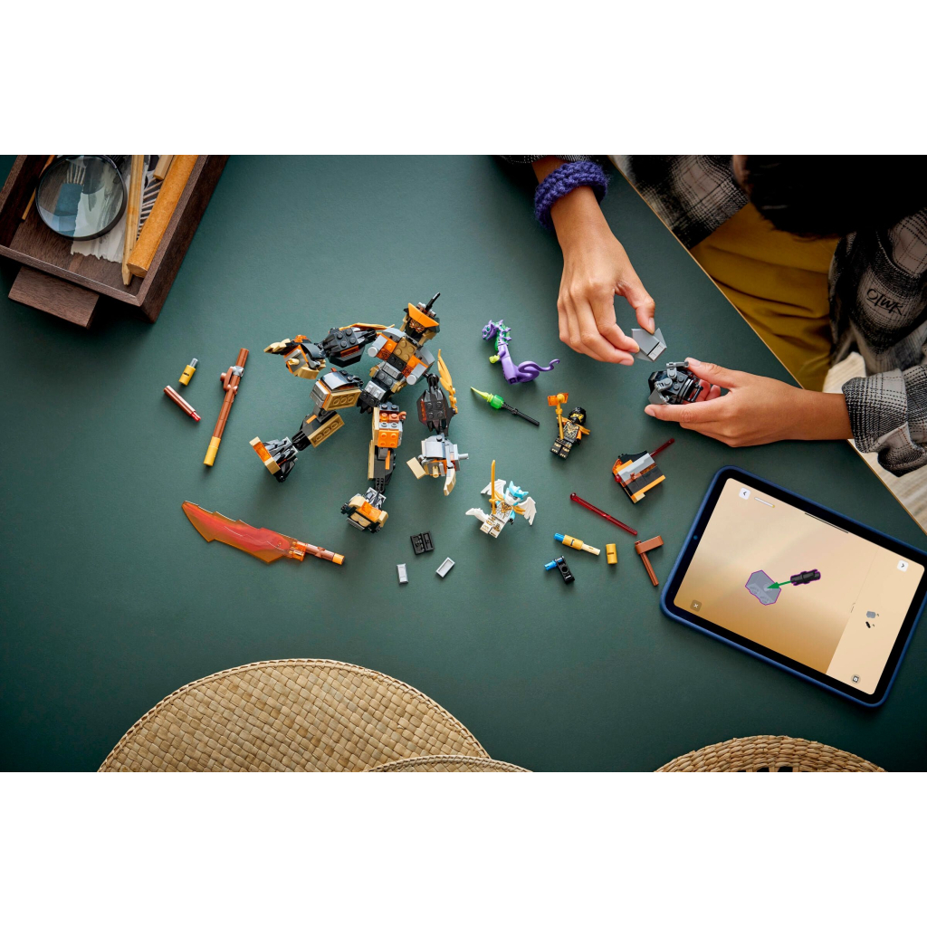 Конструктор LEGO Ninjago Робот Коула для місії і Дракон Зейн (71854) - зображення 8