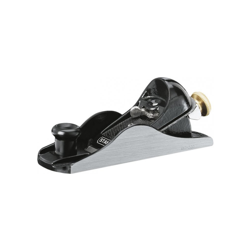 Рубанок Stanley торцевий з регулюванням леза, довжина 178 мм, ширина ножа 40 мм (1-12-220) - зображення 1