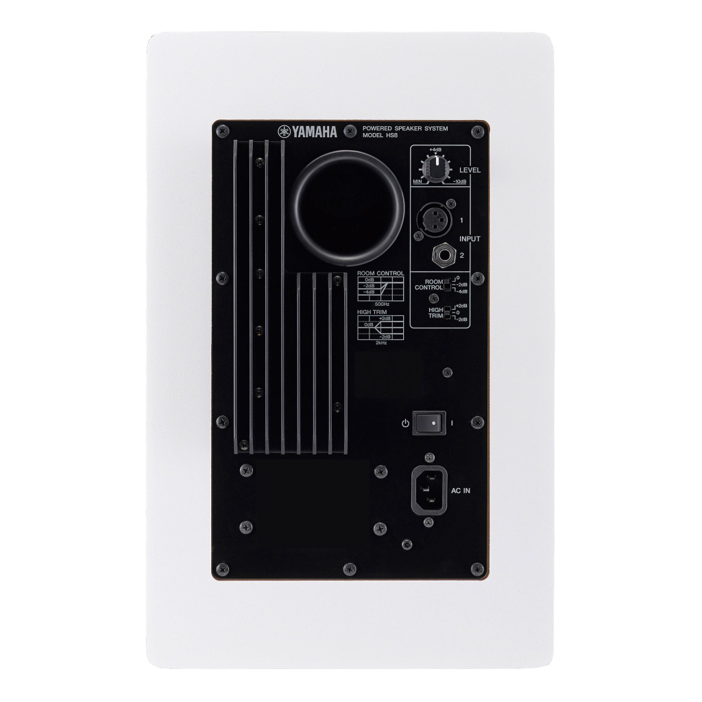 Студійний монітор Yamaha HS8 White - зображення 3