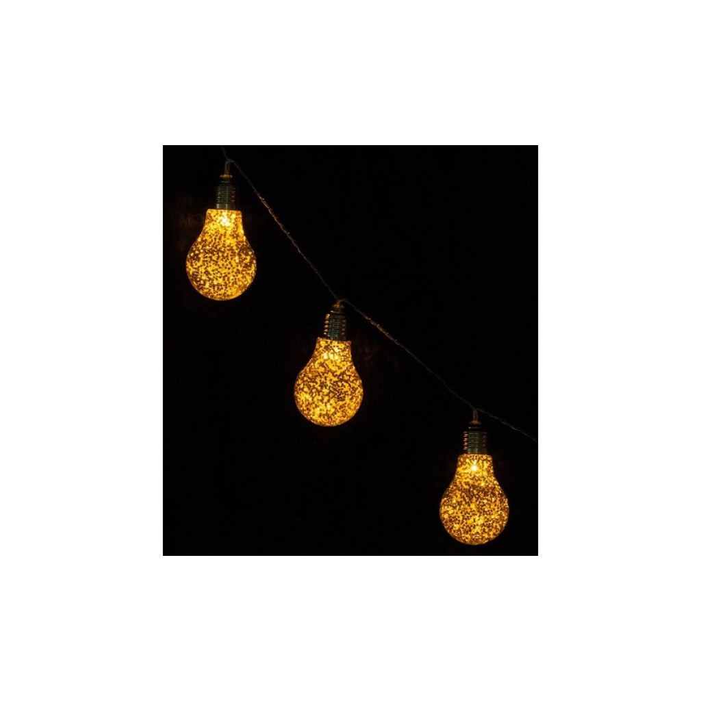 Гірлянда Luca Lighting лампочки золотисті 2, 1 м (8718861323900) - зображення 2