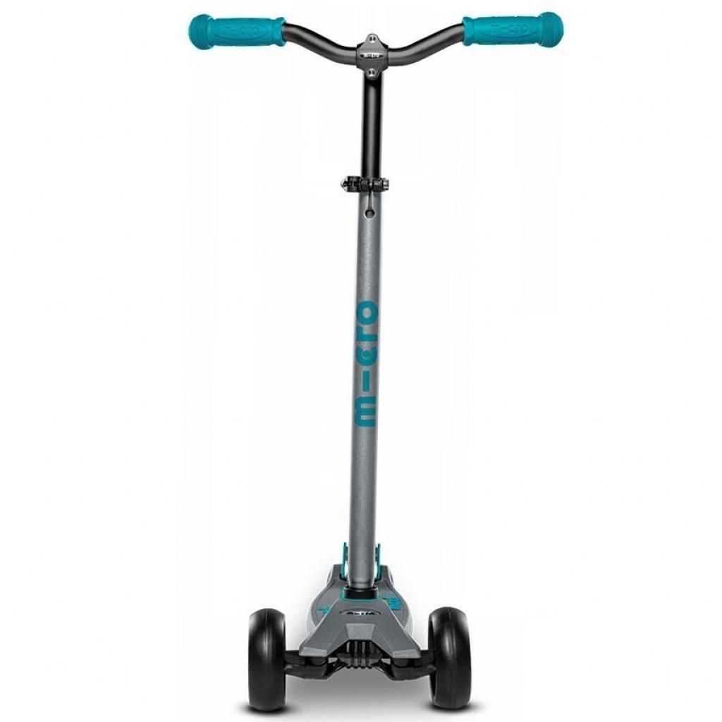 Самокат Micro Maxi Deluxe PRO Grey/Aqua (MMD088) - зображення 2