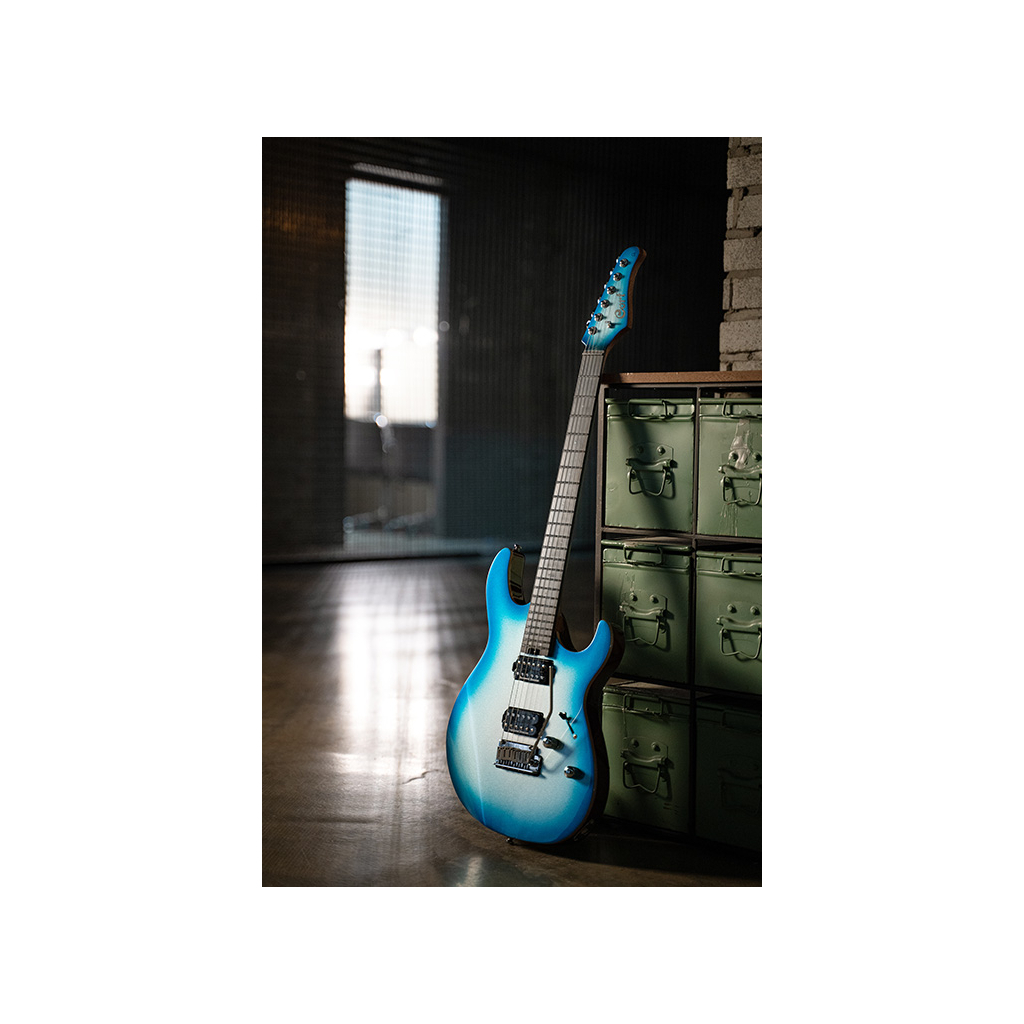 Електрогітара Cort G300 Glam Polar Ice Metallic Burst - зображення 7