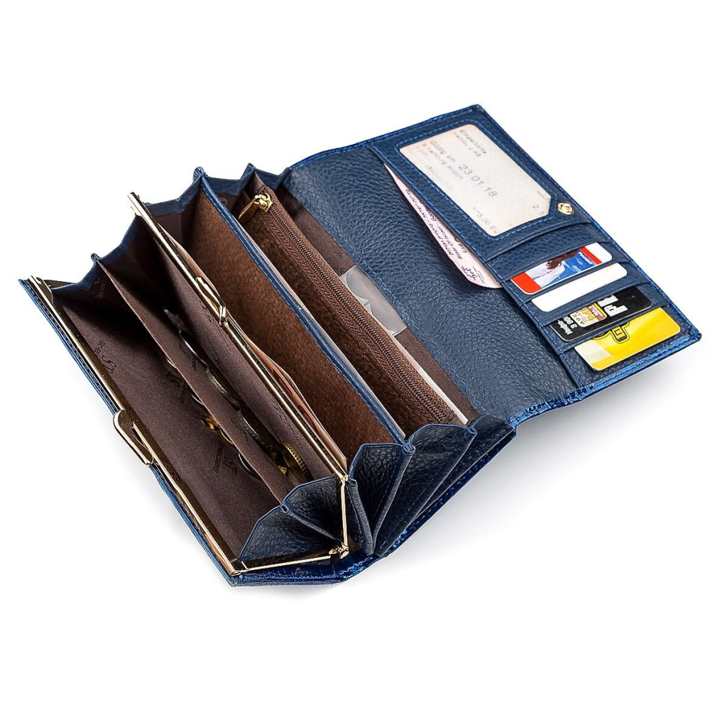 Гаманець ST Leather Синій (18432) - зображення 6