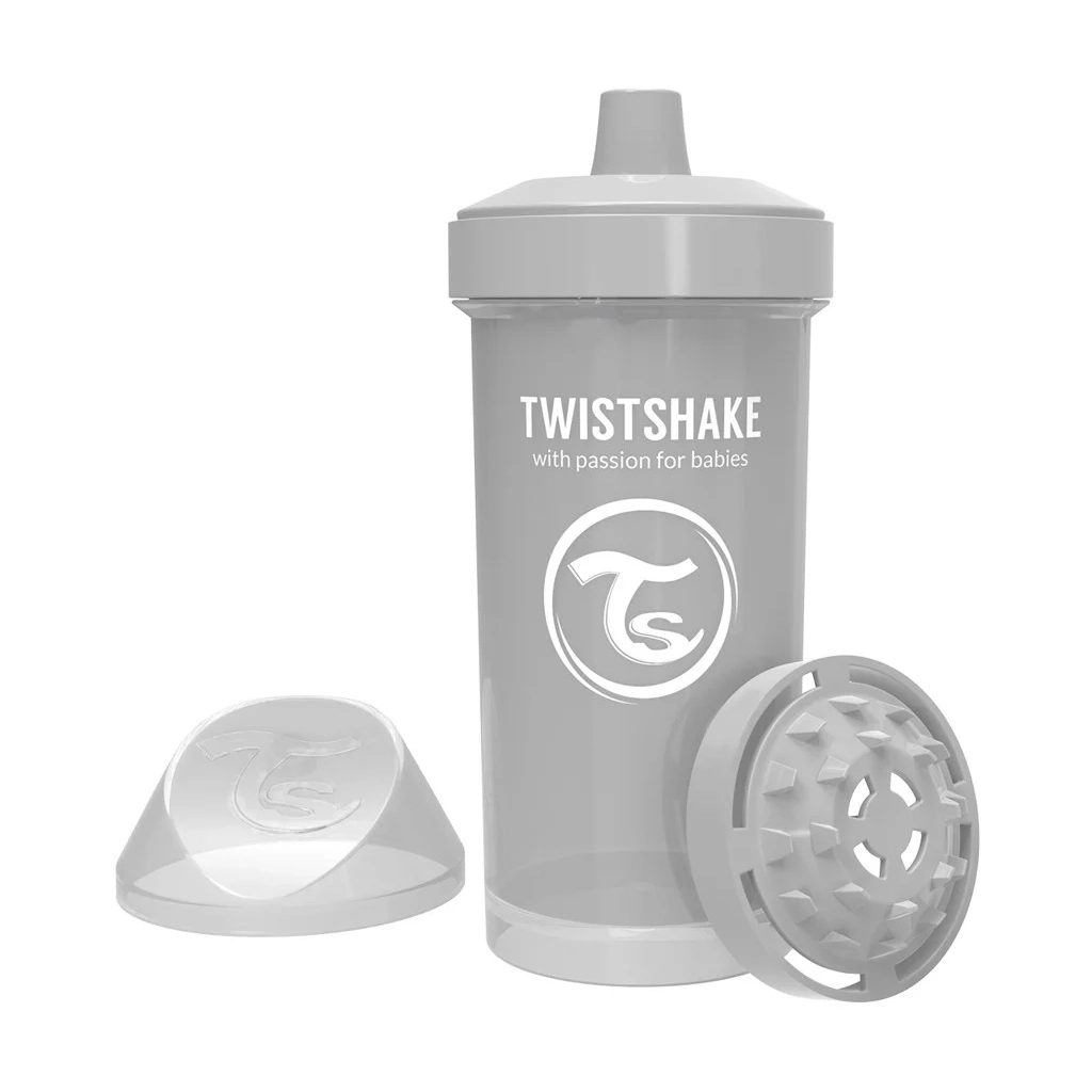 Поїльник-непроливайка Twistshake 360 мл 78284 сіра (69898) - зображення 2