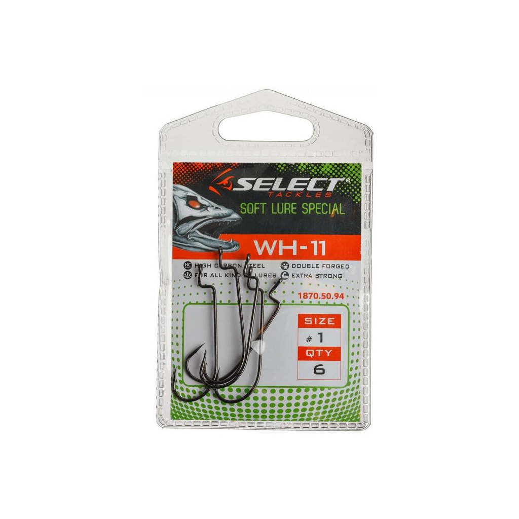 Гачок Select WH-11 01 (6 шт/уп) (1870.50.94) - зображення 2