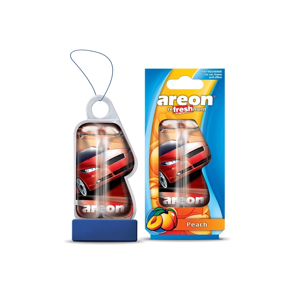 Ароматизатор для автомобіля Areon Peach 8,5 мл (77156) - зображення 1