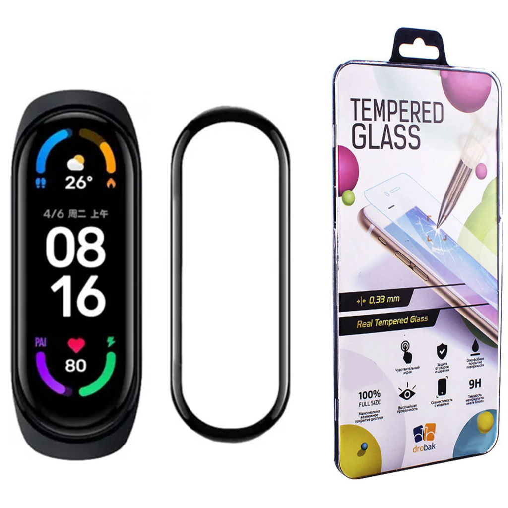 Скло захисне Drobak Mi Smart Band 6 NFC (313166) - зображення 1