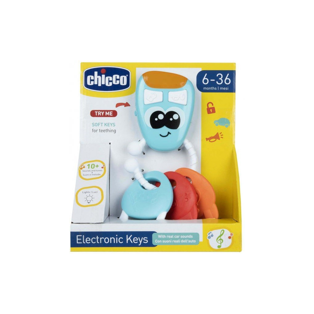 Прорізувач Chicco брязкальце Електронні ключі (11163.00) - зображення 3