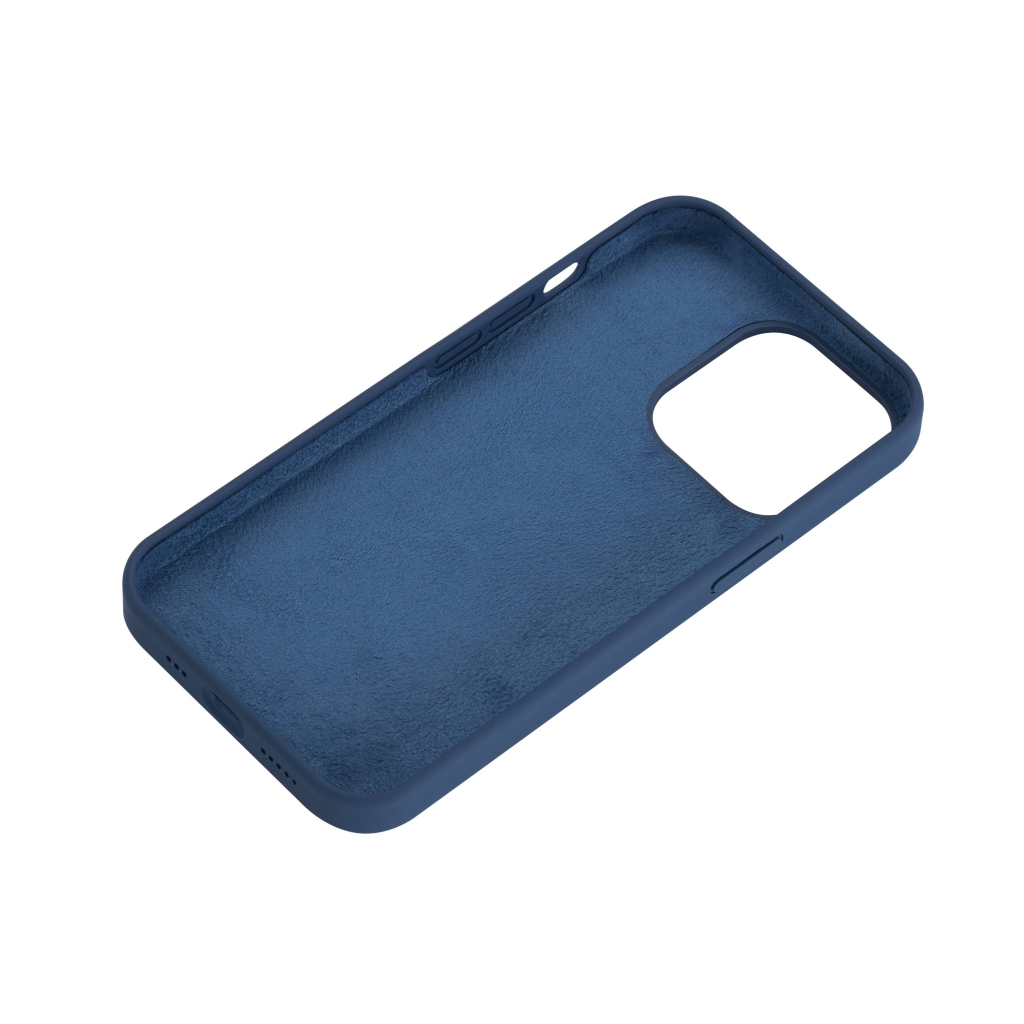 Чохол до мобільного телефона 2E Apple iPhone 14 Pro , Liquid Silicone, Cobalt Blue (2E-IPH-14PR-OCLS-CB) - зображення 2