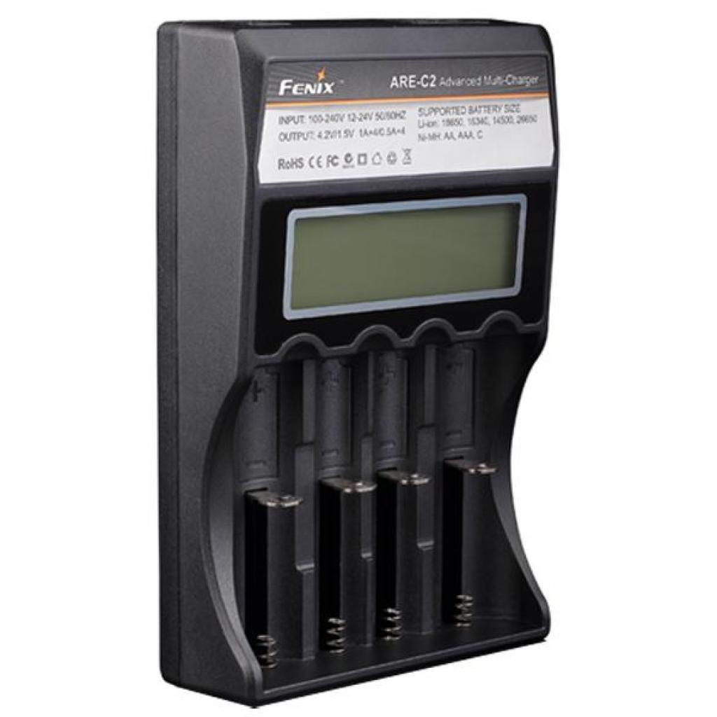 Зарядний пристрій для акумуляторів Fenix Charger ARE-C2 (18650, 16340, 14500, 26650, AA, ААА, С) (ARE-C2) - зображення 2