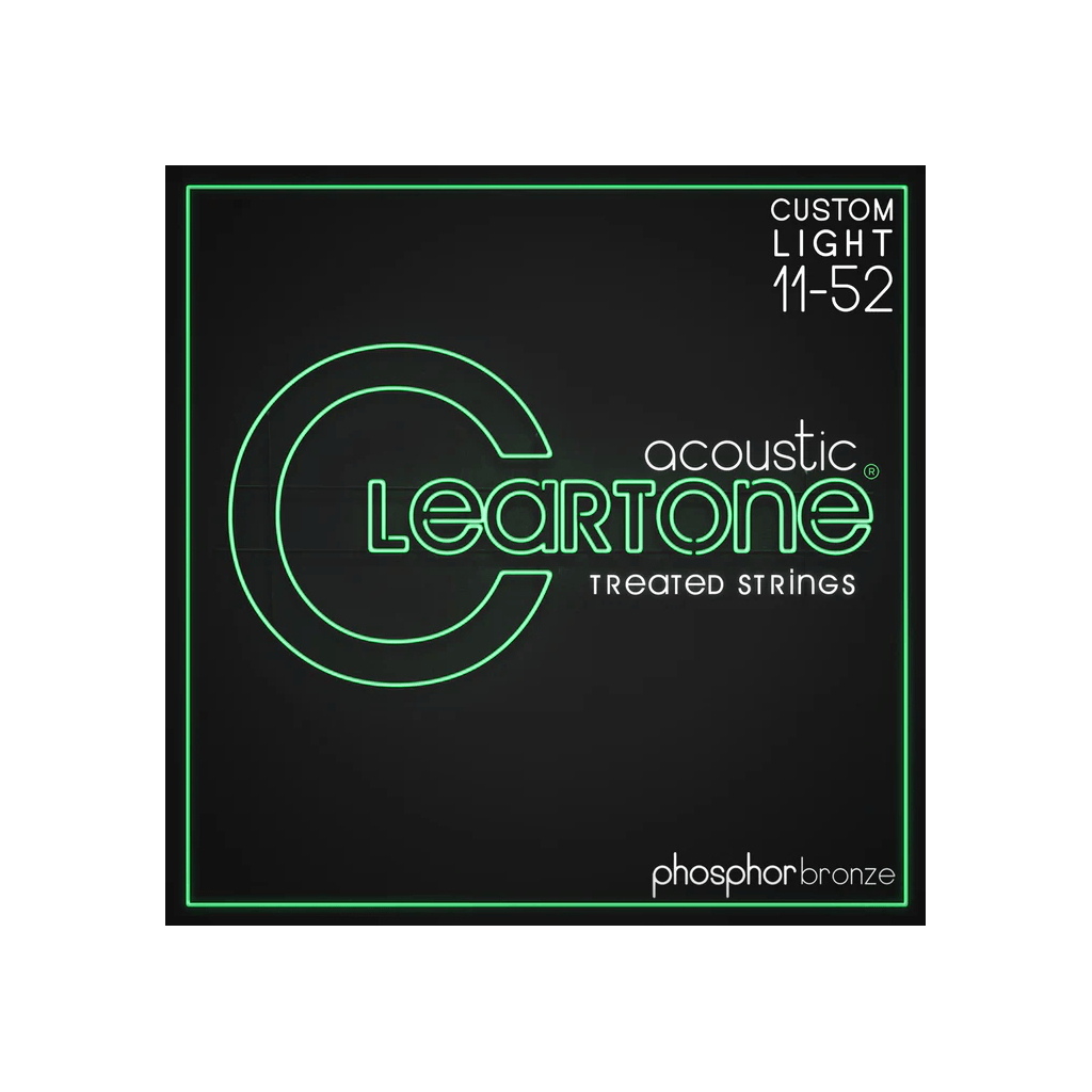 Струни для гітари Cleartone Acoustic Phosphor Bronze Extra Light (11-52) (7411) - зображення 1