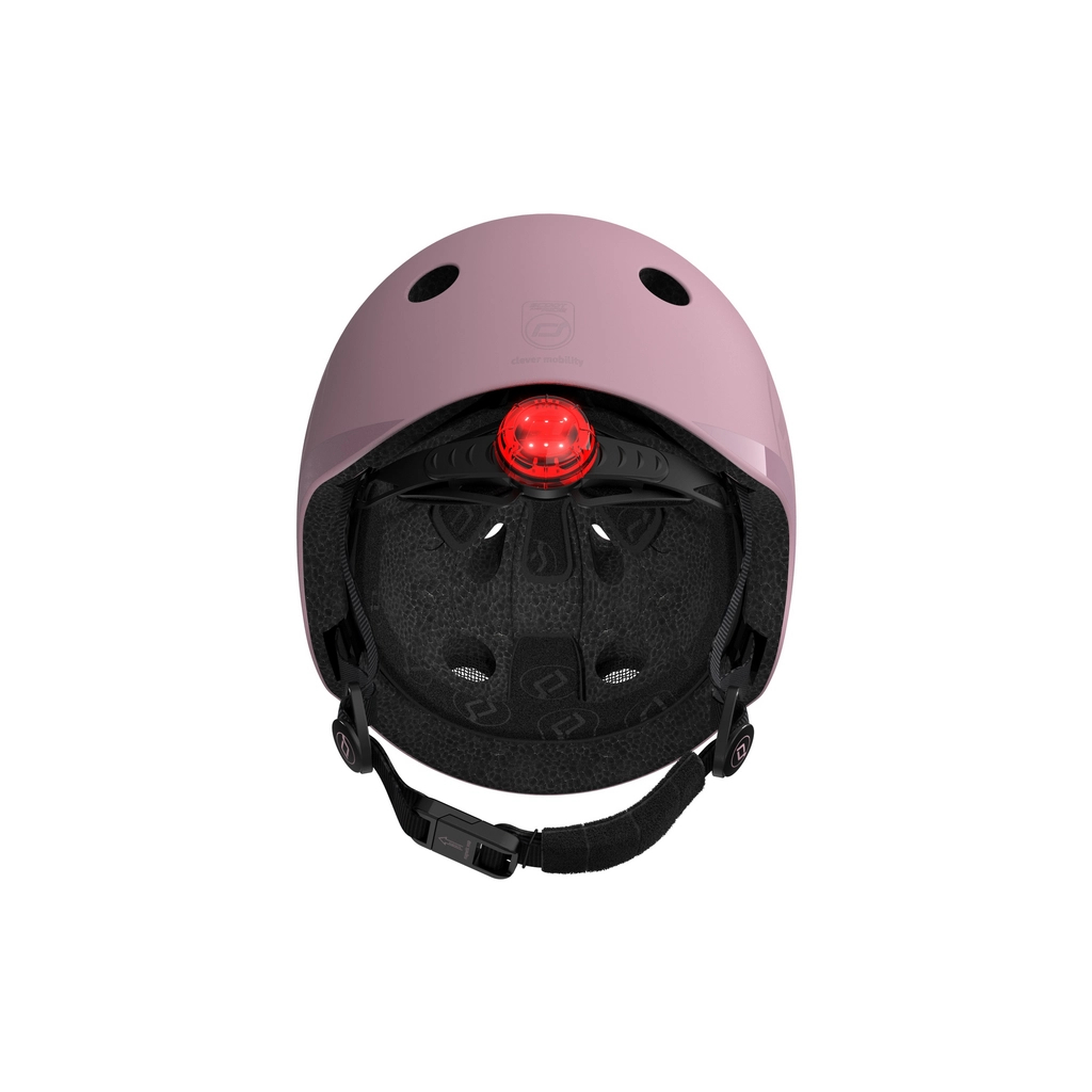 Шолом Scoot&Ride пастельно-бузковий з ліхтариком 51-53см (SR-190605-WILDBERRY) - изображение 6