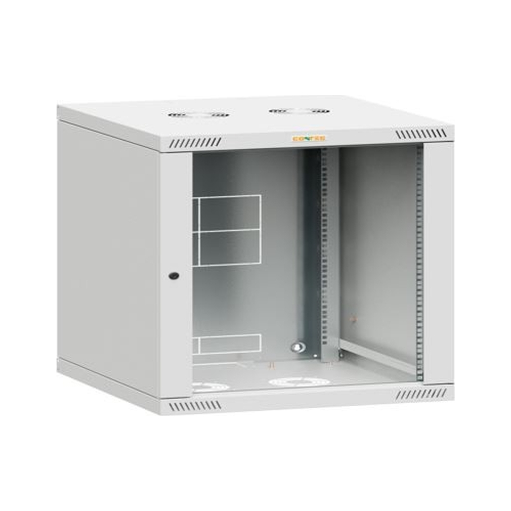 Шафа настінна Conteg 21U 19" глибина 450мм, RAL7035 (RQN-21-60/45) - зображення 1