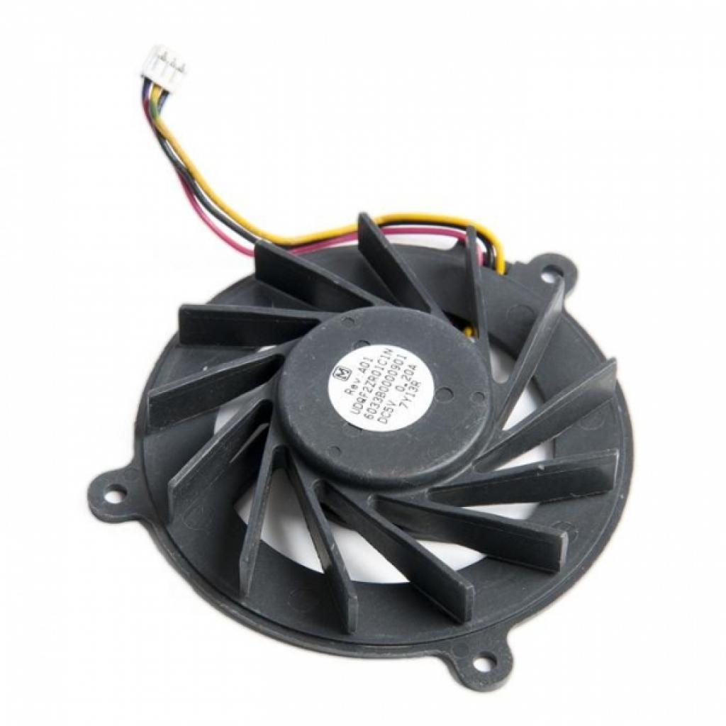 Вентилятор ноутбука ASUS F3 серий DC(5V,0.4A) 3pin (DFB501005H20T/UDQF2ZH48FAS/KSB0505HB-9J93/GC054509VH-A) - зображення 3