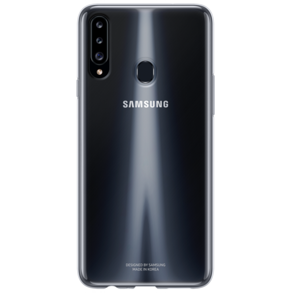Чохол до мобільного телефона Samsung A20s/EF-QA207TTEGRU - Clear Cover (Transparent) (EF-QA207TTEGRU) - зображення 1