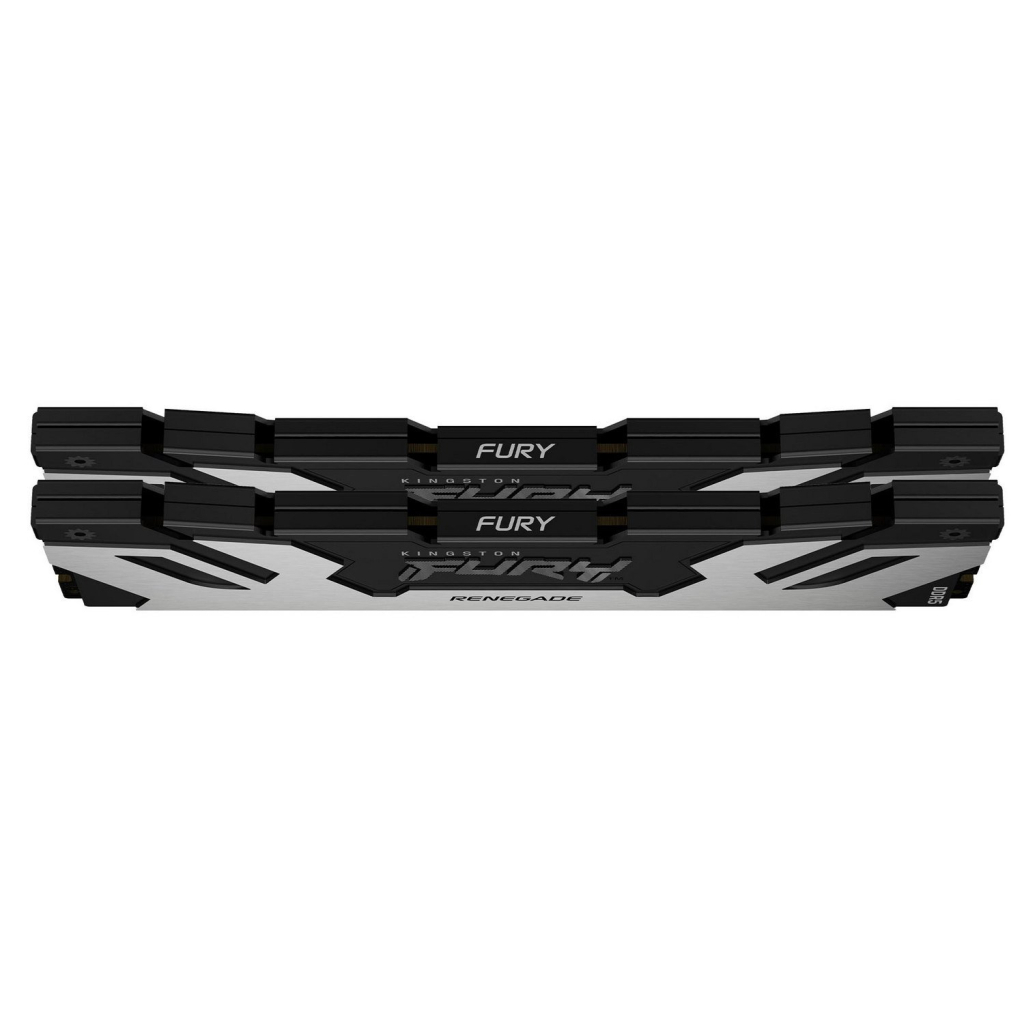 Модуль пам'яті для комп'ютера DDR5 32GB (2x16GB) 6400 MHz FURY Renegade Silver Kingston Fury (ex.HyperX) (KF564C32RSK2-32) - зображення 3